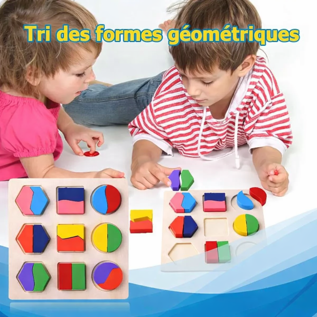 Jeu de Briques Mathématiques – Apprentissage Préscolaire et Éveil Montessori