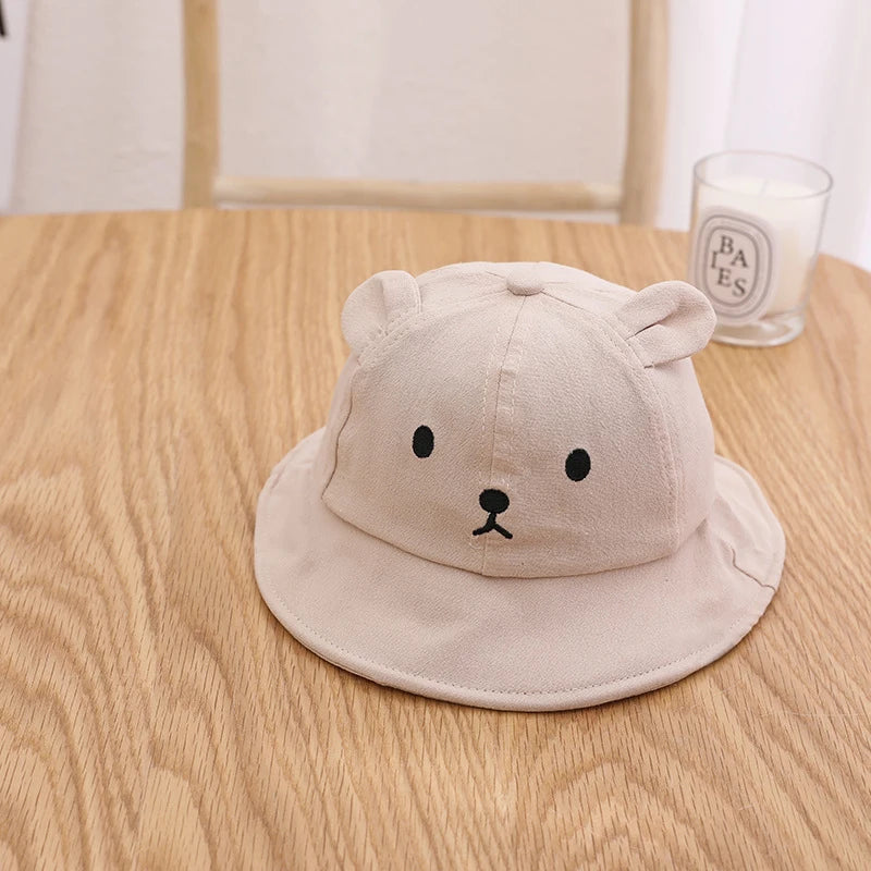 Duo Chapeaux Bébé Soleil – Grenouille & Ourson