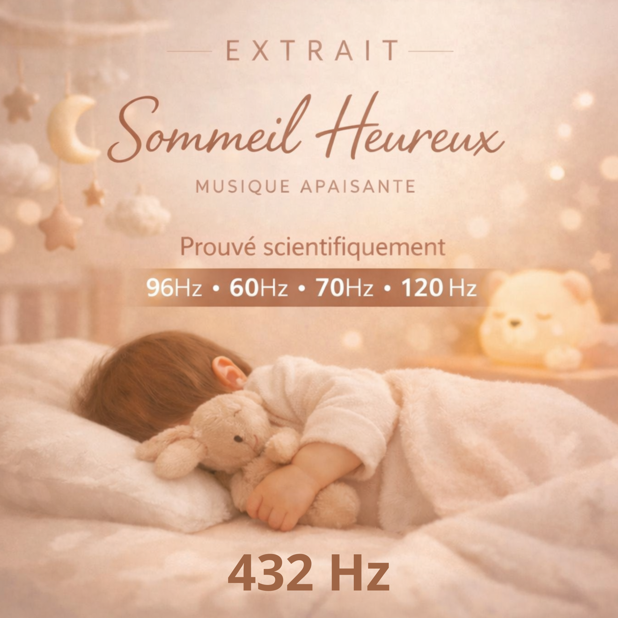 EXTRAIT Sommeil heureux - 96 Hz | 60 Hz | 70 Hz | 120 Hz